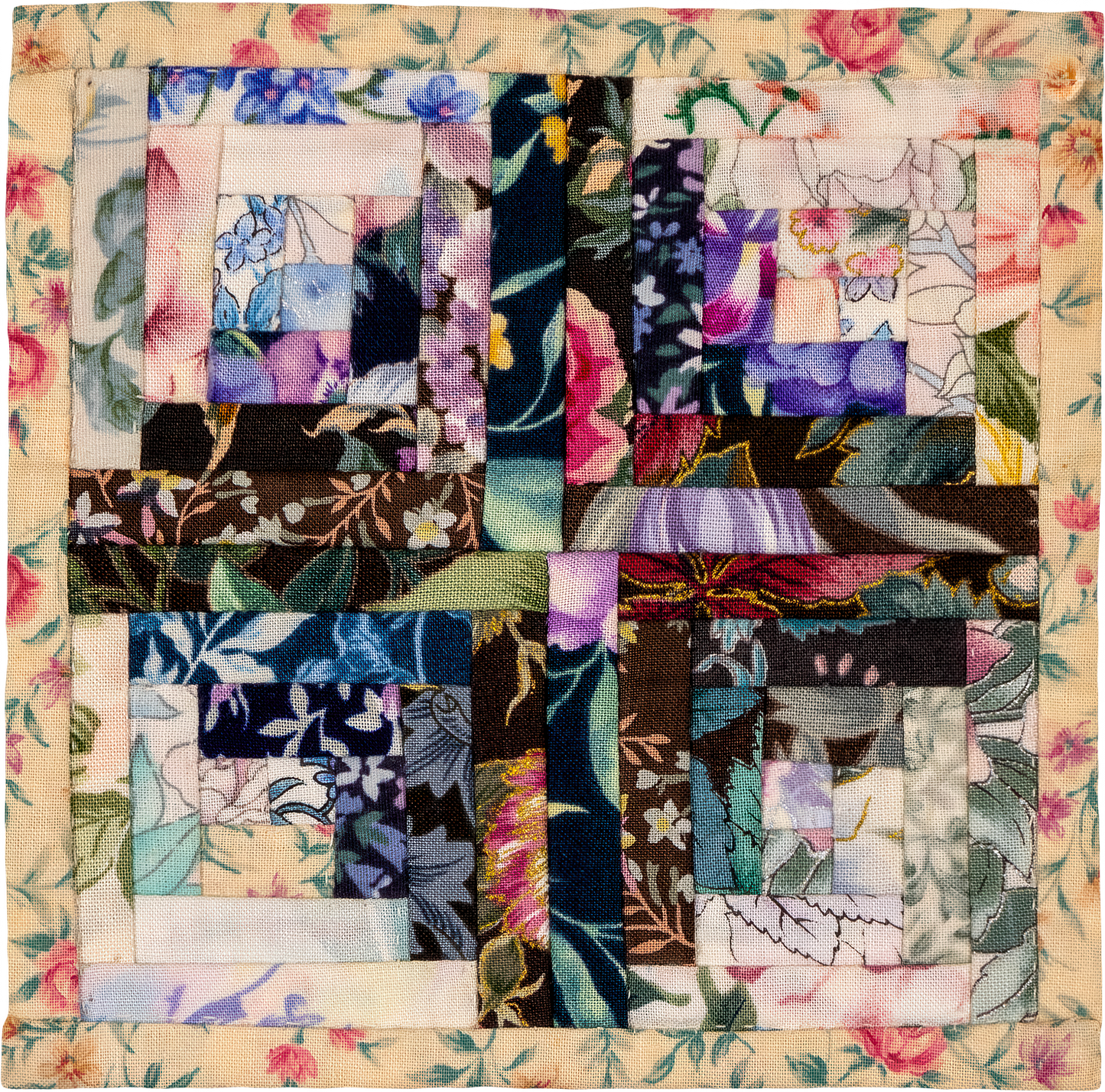 Itsy Bitsy Log Cabin Quilt Kit