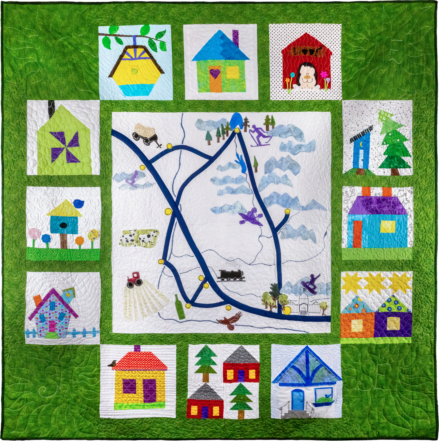 Road Trip Sampler Quilt Pattern