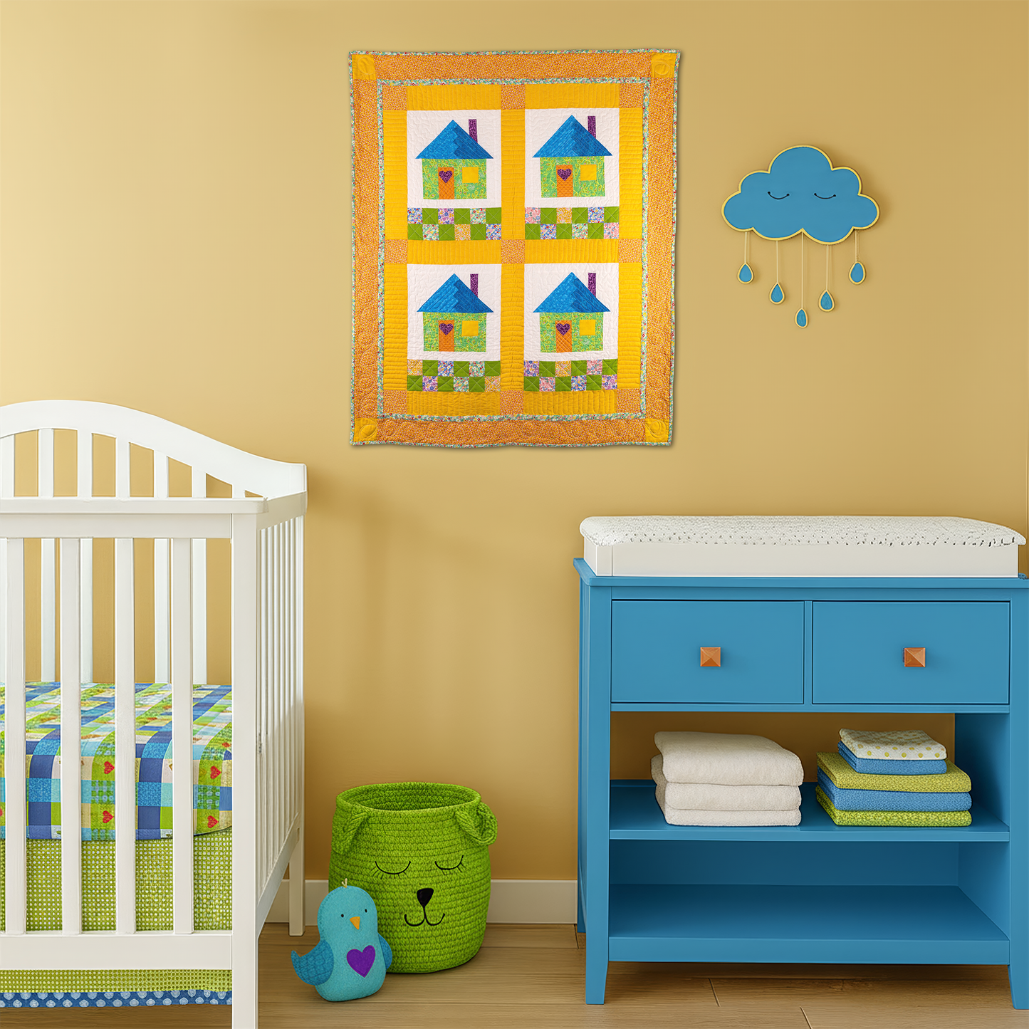 Happy Houses Pattern