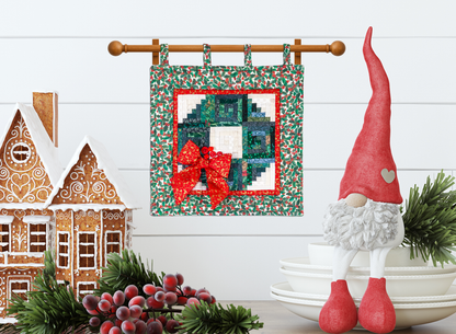 Log Cabin Wreath Pattern