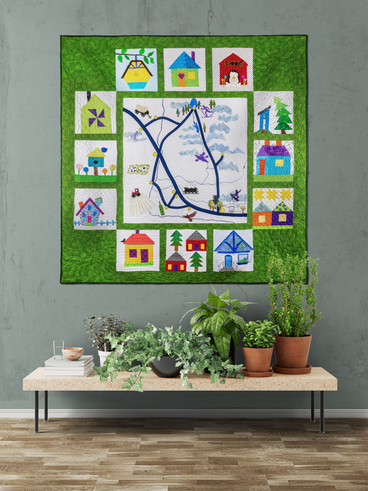 Road Trip Sampler Quilt Pattern