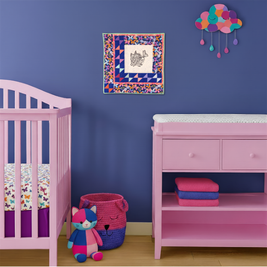 Butterfly Kiss Wallhanging